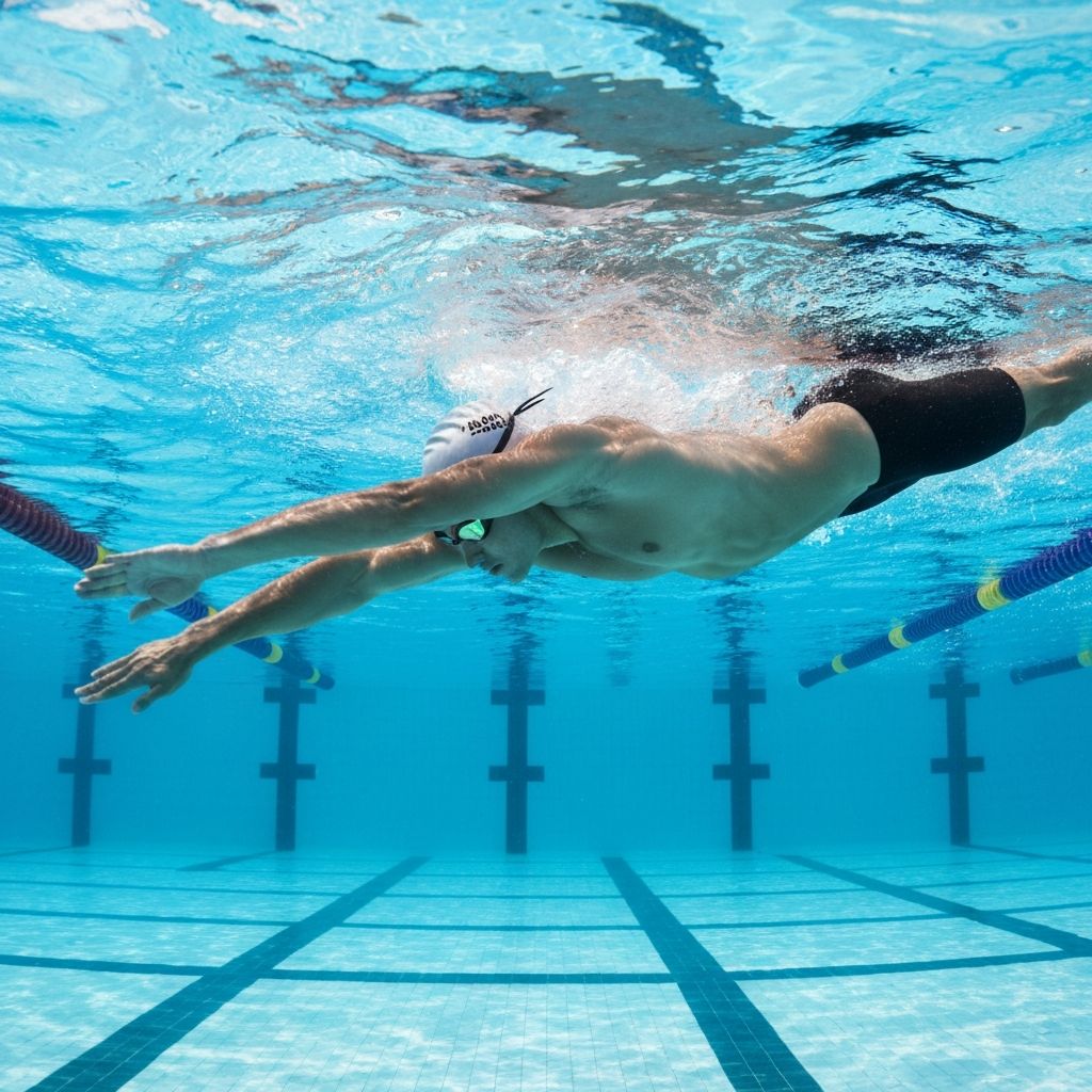 Pływanie kraulem: Jak opanować królewski styl i płynąć bez zmęczenia?