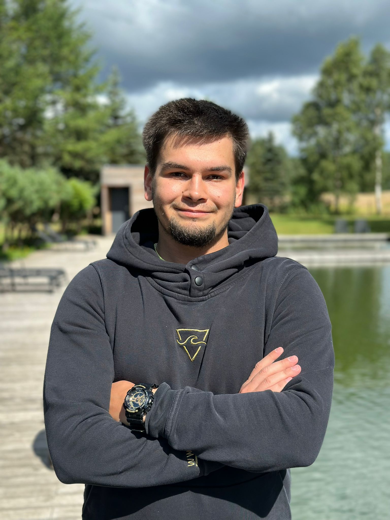 Czarek Pietrzyk - podczas pracy